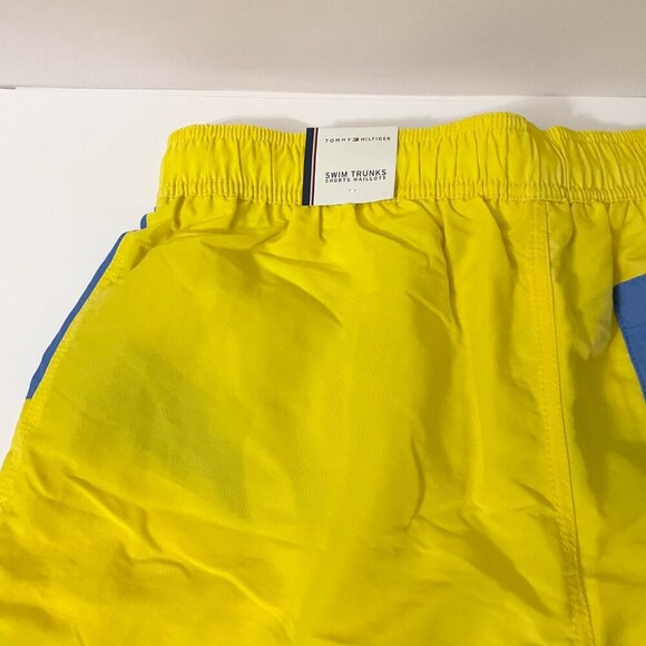 Tommy Hilfiger Yellow Swim Trunks Mens Size Medium - Picture 14 of 15